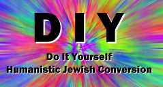 LOGO: DIY Do it yourself Humanistic Jewish Conversion